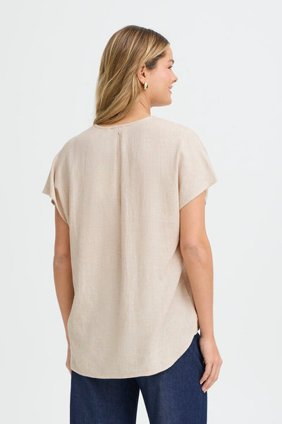 Fransa - Frjett Blouse 1 - Undyed