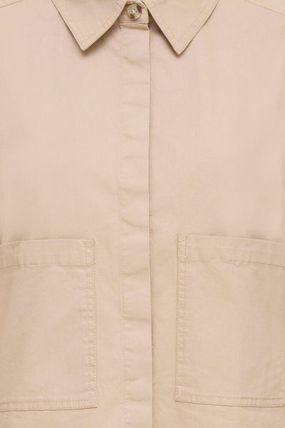 Fransa - Frabilene Shirt 1 - Savannah Tan
