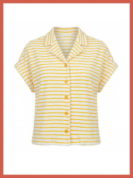 Nooki Design - Caspian Blouse - Yellow Mix