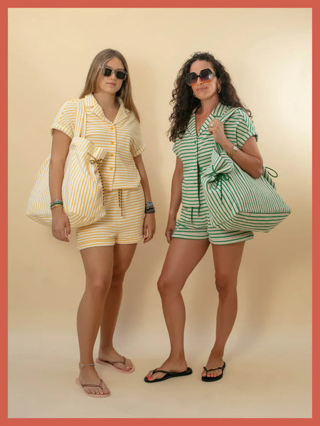Nooki Design - Talinn Shorts - Green Mix