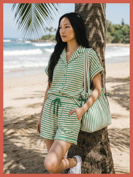 Nooki Design - Talinn Shorts - Green Mix