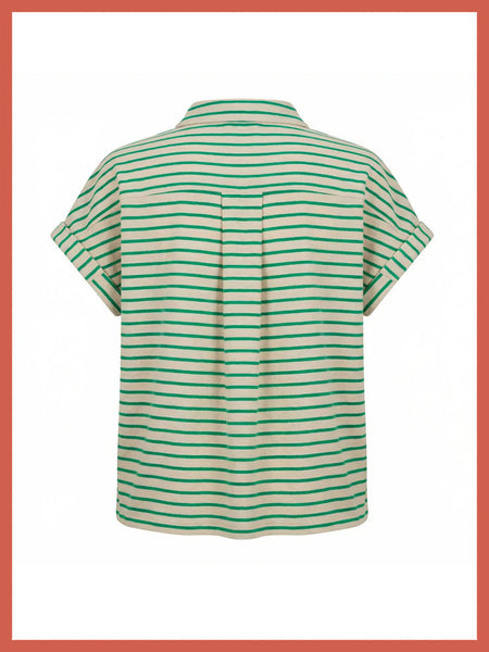 Nooki Design - Caspian Blouse - Green Mix
