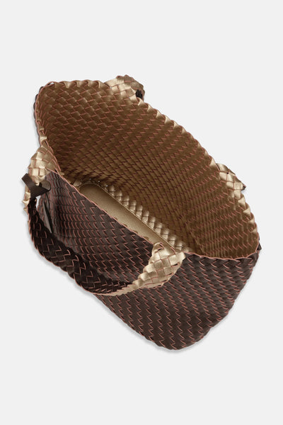 Ilse Jacobsen - Reversible Tote Bag - Java/Platin