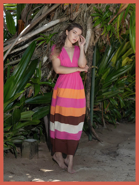 Nooki Design - Rosalie Dress - Pink Mix