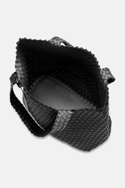 Ilse Jacobsen - Reversible Tote Bag - Black/Gunmetal