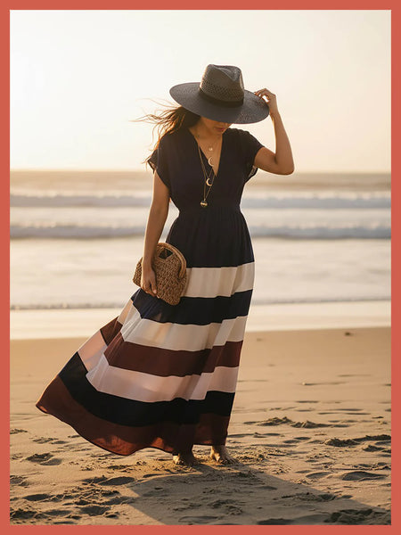 Nooki Design - Rosalie Dress - Blue Mix