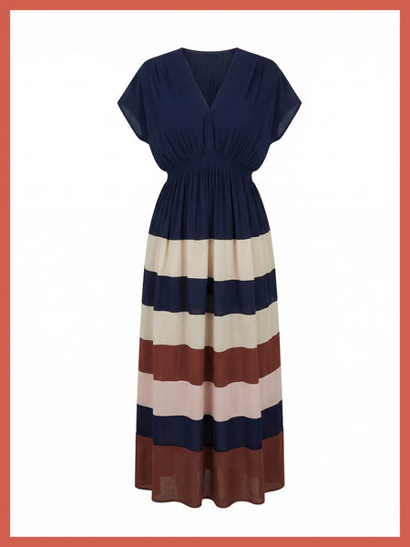Nooki Design - Rosalie Dress - Blue Mix