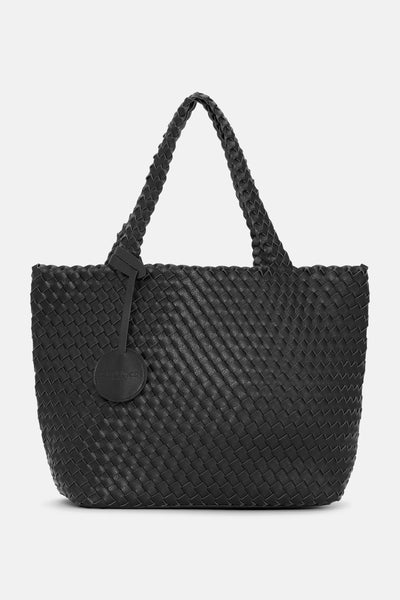 Ilse Jacobsen - Reversible Tote Bag - Black/Gunmetal