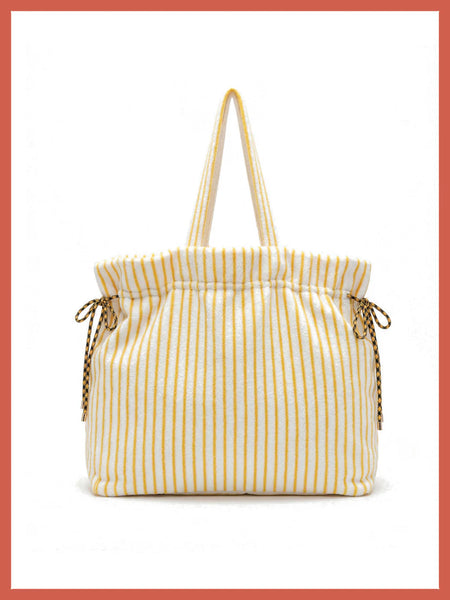 Nooki Design - Deckchair Tote Bag - Yellow mix
