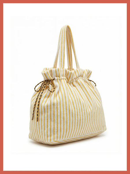 Nooki Design - Deckchair Tote Bag - Yellow mix
