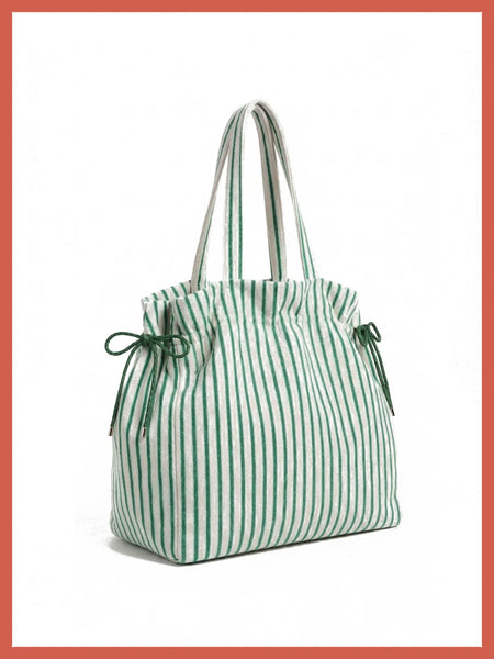 Nooki - Design - Deckchair Tote Bag - Green Mix