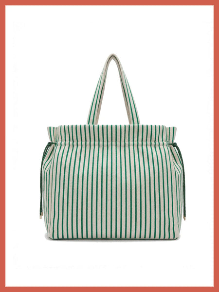 Nooki - Design - Deckchair Tote Bag - Green Mix