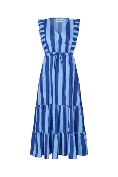 Lollys Laundry - Samoll Midi Dress - Blue