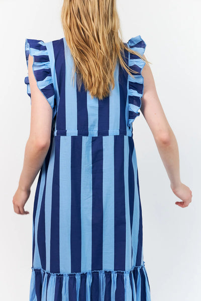 Lollys Laundry - Samoll Midi Dress - Blue