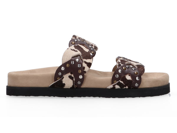 Maruti Footwear - Evie Hairon Cow Sandal