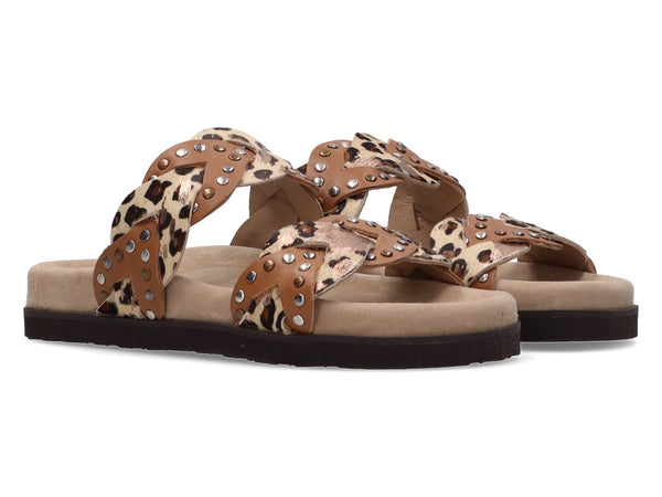 Maruti - Evie Hairon Sandal - Leopard