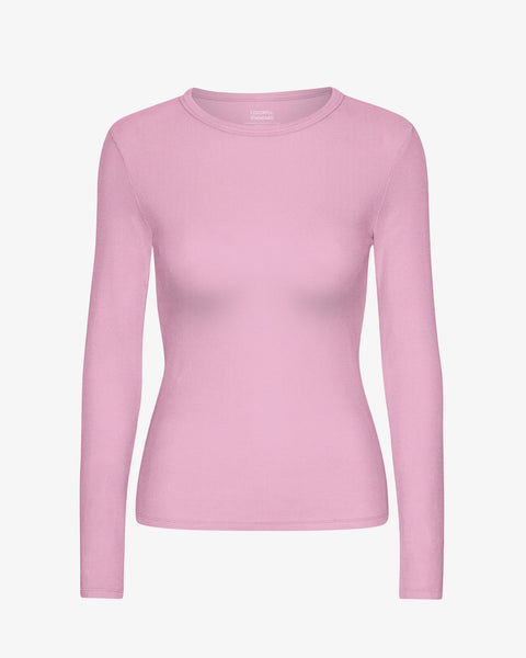 Colorful Standard - LS Rib Tee - Cherry Blossom