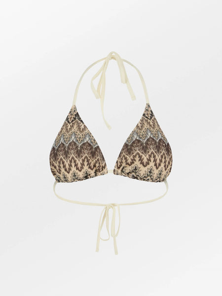 Becksondergaard - Amber Bel Bikini Top - Mocha Brown