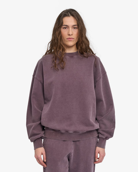 Colorful Standard - Oversized Sweatshirt - Faded Grape
