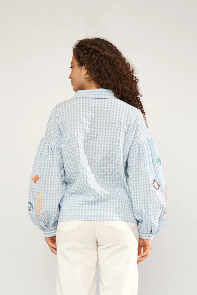 Numph - Nusurfer Blouse - P. Blue