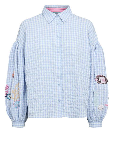 Numph - Nusurfer Blouse - P. Blue