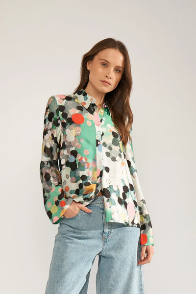 Numph - Nunori Shirt - Absinthe Green