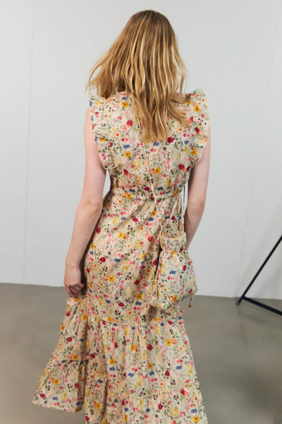 Lollys Laundry - Samoll Midi Dress - Flower Print