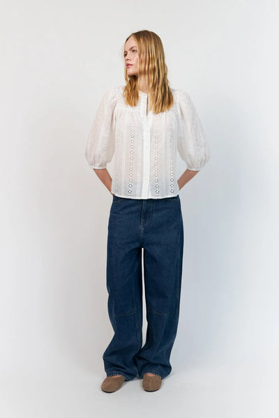 Lollys Laundry - Junell Shirt - White