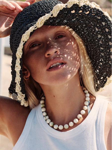 Becksondergaard - Connie Straw Hat - Black