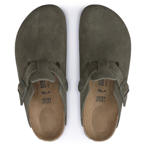 Birkenstock - Boston Suede Thyme
