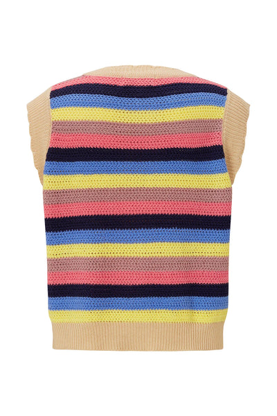 Lollys Laundry - ChicagoLL Knit Vest - Multi