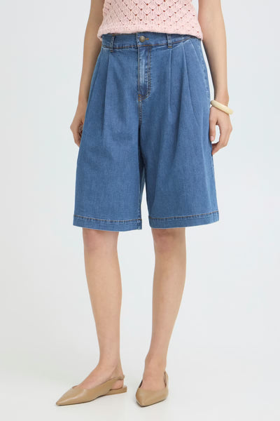 Fransa - Frchicago Short - Denim