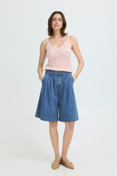 Fransa - Frchicago Short - Denim
