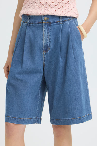 Fransa - Frchicago Short - Denim