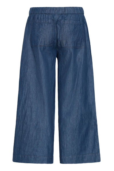 Fransa - Frlarissa Wide Leg Trouser - Denim Blue