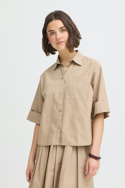 Fransa - Frgiti Shirt - Savannah Tan