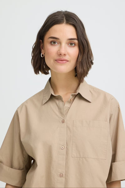 Fransa - Frgiti Shirt - Savannah Tan