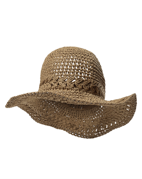 Numph - Nutanja Straw Hat - Tannin