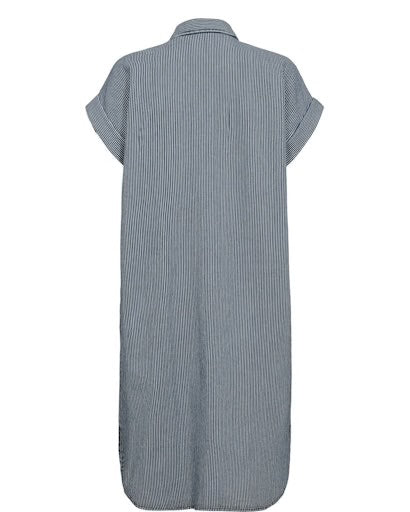 Nuerina Shirt Dress - Medium Blue Denim