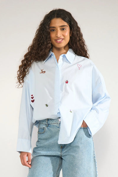 Numph - Nutenja Shirt - Floaty Blue