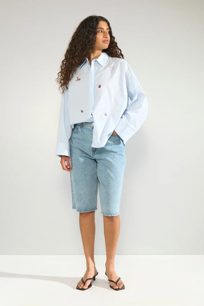 Numph - Nutenja Shirt - Floaty Blue