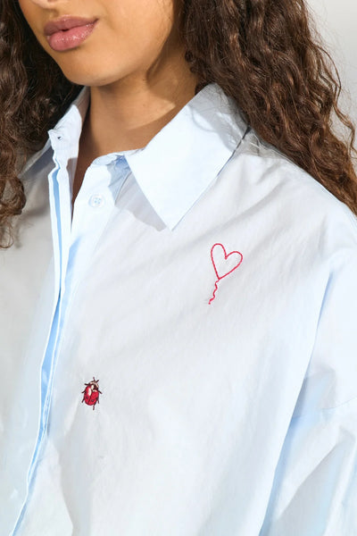 Numph - Nutenja Shirt - Floaty Blue