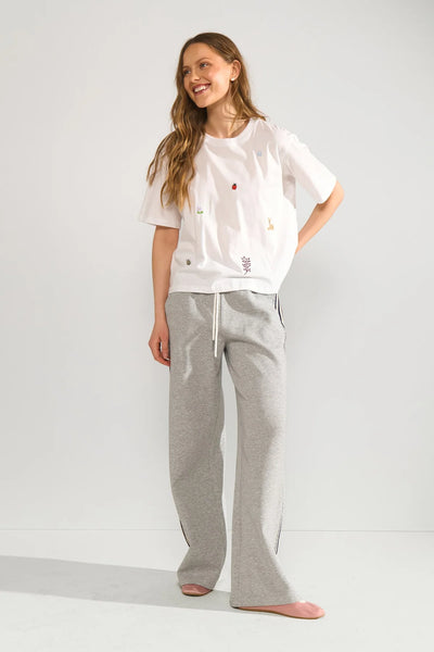 Numph - Nutenia Short Sleeve T-shirt - White