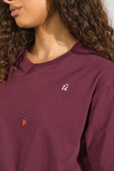 Numph - Nutenia Short Sleeve Tee - Fig