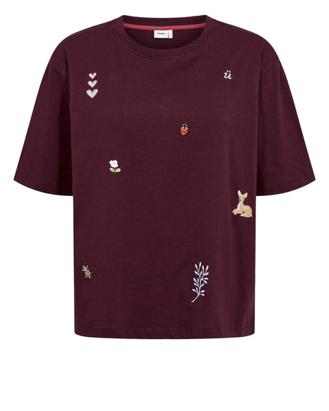 Numph - Nutenia Short Sleeve Tee - Fig