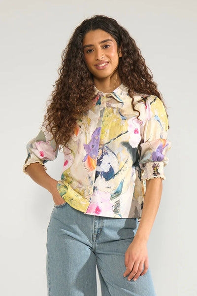 Numph - Nuannali Shirt - Forest Green