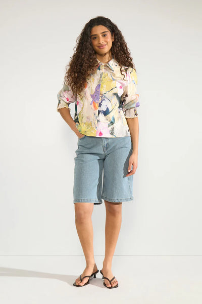 Numph - Nuannali Shirt - Forest Green