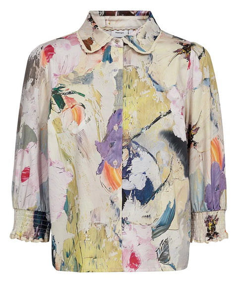Numph - Nuannali Shirt - Forest Green