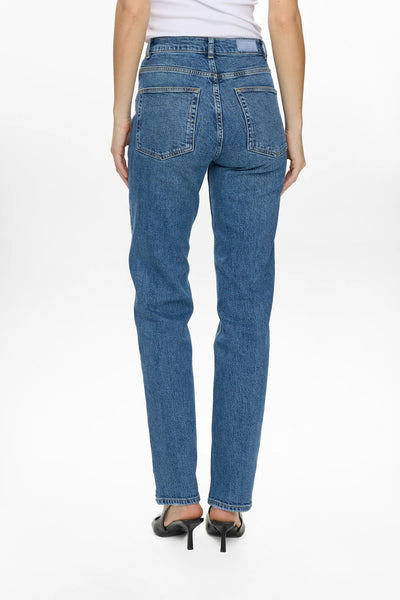 Numph - Nuoslo Hr Straight Jean - Medium Blue