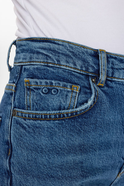 Numph - Nuoslo Hr Straight Jean - Medium Blue